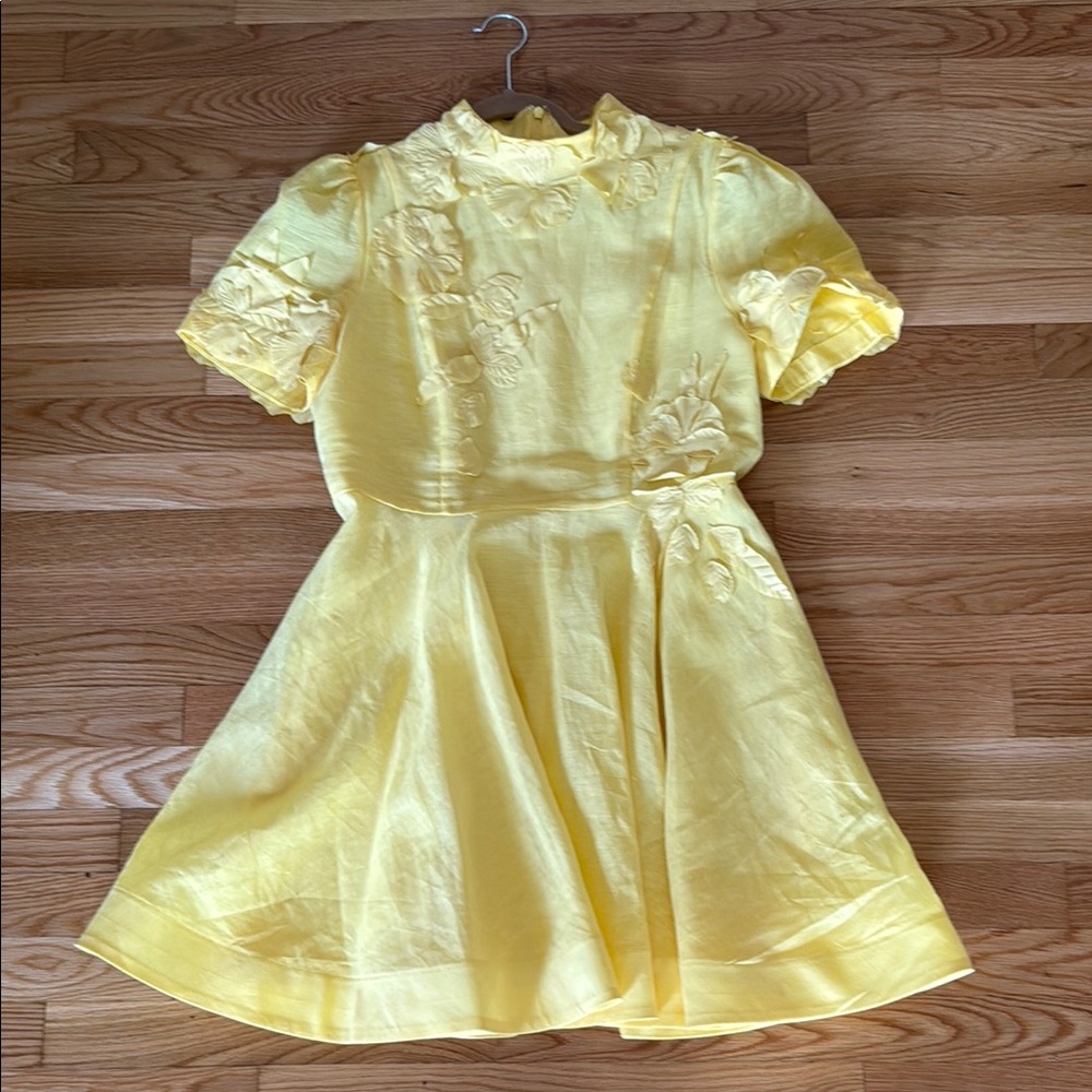 Antonio Melani yellow mini dress/10